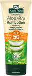 Aloe Pura Aloe Vera Sun Lotion SPF50 200ml-8 Pack