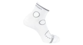 Chaussettes salomon s lab short distance blanc unisex