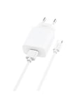 Foneng Fast charger 1x USB EU28 QC 3.0+ USB Type C cable