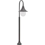 Maison Chic - Lampadaire de jardin Lampe sur Pied d'extérieur Lampe De Jardin E27 120 cm Aluminium Bronze 89256