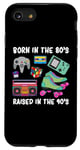 Coque pour iPhone SE (2020) / 7 / 8 Born The 80's Raised In The 90's Hip Hop Themed Party