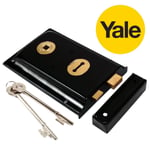 RIM SASHLOCK Yale Indoor Vintage Traditional Cottage Lock Door Shed + Keys