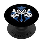 Scottish Flag & Thistle s Scots Emblem of Scotland PopSockets Adhesive PopGrip