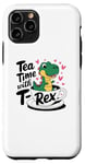 iPhone 11 Pro Tea Rex T-Rex Funny Tee For Tea Lovers Drinkers And Dinosaur Case