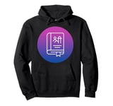 Bhagavad Gita Yoga Chakra Meditation Spiritual Moon Child Pullover Hoodie