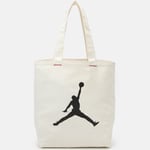 Nike Air Jordan Jumpman Tote Bag Shopper Sports Bag Unisex Natural Canvas