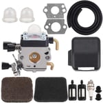 Lablanc - Carburateur pour tondeuse à gazon Carburateur Pour stihl FS75 FS80 fs 85 KM80 KM85 FC75 taille-bordures Kits de mise au point carburateur +