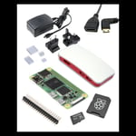Raspberry Pi Zero 2 W Kit, Starter 64GB microSD, Kjøling, HDMI, Case, Strøm