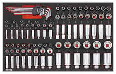 Sonic Socket set 14quot 38quot amp 12quot 12punkts 100 st