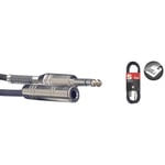 CABLE JACK 6.35 MALE STEREO VERS JACK 6.35 FEMELLE STEREO LONGUEUR 6 METRES