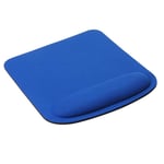 GYMNASTIKA Ergonomic Mouse Pad with Wrist Rest – Solid Color Anti-Slip Comfort Wrist Support Mouse Pad Mice Mat for PC Laptop Blue