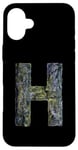 Coque pour iPhone 16 Plus Lettre H de l'alphabet