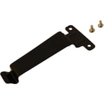 Clip compatible avec Kenwood TK-320, TK-340, TK-340D, TK-348, TK-3180, TK-3170, TK-3173, TK-3200appareil radio - Vis, métal, noir - Vhbw