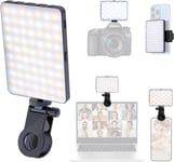 Lampe Led Pour Selfie Avec Clip, 72 Led Lampe À Selfie Portable, Lampe Vidéo Led, Umière D'Appareil Photo 3000-9900 K, Selfie Streaming Light Pour Tiktok Vlog Vidéo Conférence