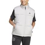 adidas Men's BSC 3S PUFFY VEST, grey two, XXL