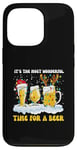 Coque pour iPhone 13 Pro Lover Christmas It's The Most Wonderful Time for a Beer