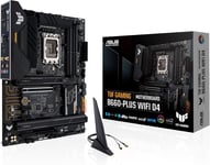 Tuf Gaming B660-Plus Wifi D4 ¿ Carte Mère Intel B660 Lga 1700 Atx (Pcie 5.0, 3 X Pcie 4.0 M.2, 10+1 Drmos, Intel 2.5Gb Ethernet, Displayport, Hdmi, Usb 3.2 Gen 2 Type-C, Aura Sync Rgb)