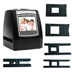  zonoz FS-Five Digital Film & Slide Scanner - Converts 35mm,  126, 110, Super 8 & 8mm Film Negatives & Slides to JPEG - Includes Large  Bright 5-Inch LCD & Easy-Load Film