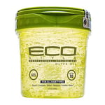 Ecostyle Olive Oil Styling Gel Green All Day Hold Alcohol Free Paraben Free S...