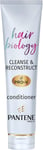 Pantene Hair Biology Cleanse and Reconstruct Clarifying Hair Conditioner, 160ml