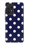 Blue Polka Dot Case Cover For Samsung Galaxy A52, Galaxy A52 5G