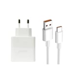 Gäller för HUAWEI Supercharge-laddare (USB-C - Vit)