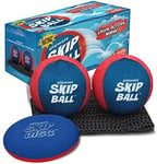 The Ultimate Skip Ball – Water Bouncing Ball (2 Pack + FREE Skip Disc) Create