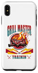 iPhone XS Max Grill master on trainin steak for boy man toddler Case