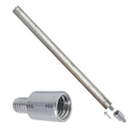 GOLDMAN SERVICE 1 anode magnésium 22 x 350 mm pour thermos électrique + 1 adaptateur pour différents filetages M8 à M6. anode de chauffe-eau compatible avec les toutes les grandes marques. (1)