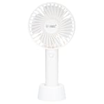 WatioWave MINI VENTILATEUR MAIN USB RECHARGEABLE BLANC BALU