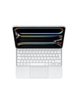 Apple Magic Keyboard - keyboard and folio case - with trackpad - QWERTY - Spanish - white Input Device - Näppäimistö & Foliosetti - Espanjalainen - Valkoinen