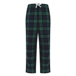 SF Minni Barn/Barn Tartan Lounge Byxor 11-12 År Marinblå/Grön Navy/Green Check 11-12 Years