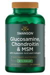 Swanson - Glucosamine, Chondroitin, MSM, Hyaluronic Acid, Collagen (90 Capsules)