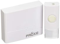 proxe Sonnette de Porte sans Fil avec Batterie – 16 réglages d'alarme – Plug and Play