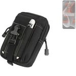 For Motorola Edge 50 Pro Belt bag big outdoor protection Holster case sleeve bag