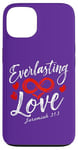 iPhone 13 Everlasting Love Jeremiah 31:3 Bible Verse Case