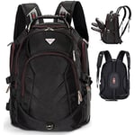 FREEBIZ 18.4 Inches Laptop Backpack Fits up to 18 Inch Gaming Laptops for Dell, Asus, Msi,Hp (Black)