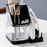 (Black)Kitchen Utensils Gadgets Storage Holder Pot Lid Rack Drying Rack With