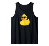 Cute Yellow Rubber Ducky Little Bath Toy Duck Tank Top