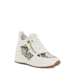 Dune London Womens Ladies Eilisia - Wedge Trainers - White - Size UK 7