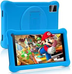 Tablette Enfants 7 Pouces Android 13 Tablette Avec Gms Certified,8¿3+5¿Gb Ram 64Gb Rom(Tf Card 128Gb),Applications Pre-Installe,Wifi Contrôle Parental Tablette Educative Avec Kid-Proof Etui(Bleu)