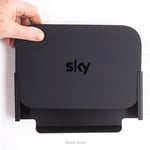 Dynas Sky Q Mini Box Wall Mount Premium Steel Quality, Space-Saving Improves Sky