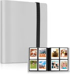 Album À 160 Poches Pour Les Films Instax Mini 70 7S 8 8+ 9 11 25 50S 90, Polaroid Z2300, Polaroid Pic-300P (Gris)