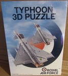 ROYAL AIRFORCE TYPHOON 3D PUZZLE MODEL EPS FOAM BOARD NO TOOLS NEEDED TOY