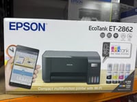 Epson EcoTank ET-2862 Colour All in one Printer Scanner Brand New Boxed