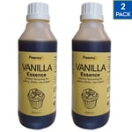 2 x 500ml Preema Vanilla Essence Extract Cake Pie Dessert Baking