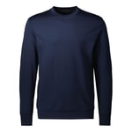 Formal friday ultrafine merino sweatshirt  - navy  - XL - Naturkompaniet