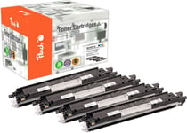 Peach-lasertoner som passar till HP LaserJet CP 1025 NW Color lasertoner, 1 st svart