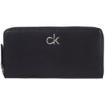 Portefeuille Calvin Klein Jeans  Compagnon  ref 53144 19*10*2 Black