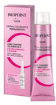 Biopoint Couleur crème Colorant Permanent 60 ml +1 ampoule d'Hyaluplex Hair Serum 3 ml - 4 Châtain Moyen